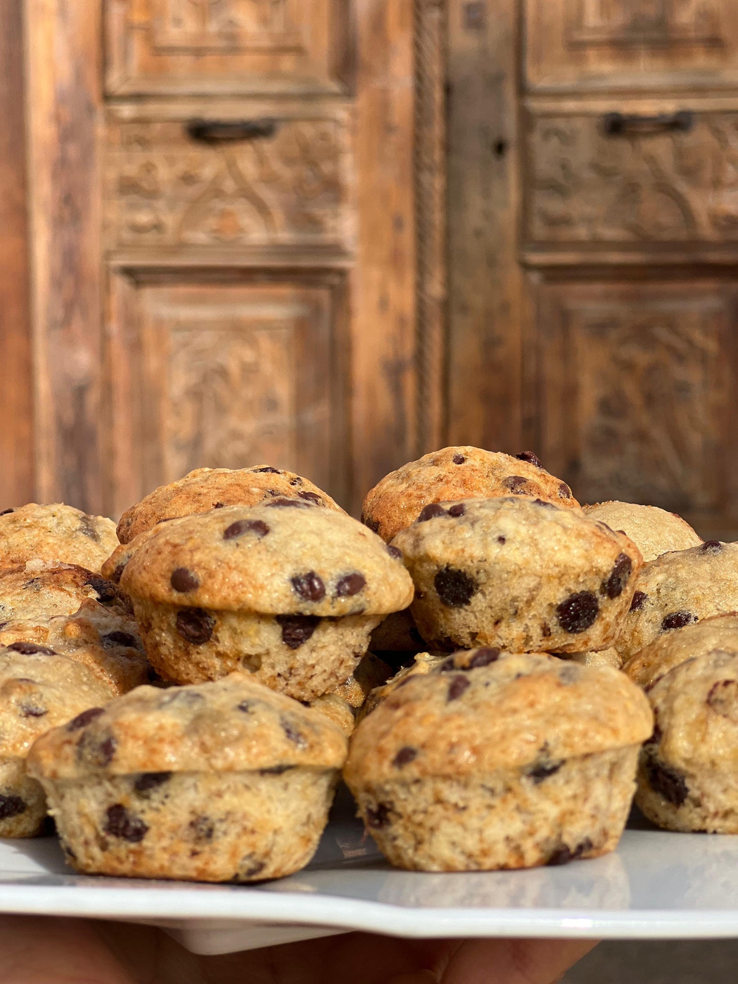 Choco-Banana Mini Muffin